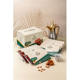 تمر محشو لوز كرتون 6 حبات 500 غ